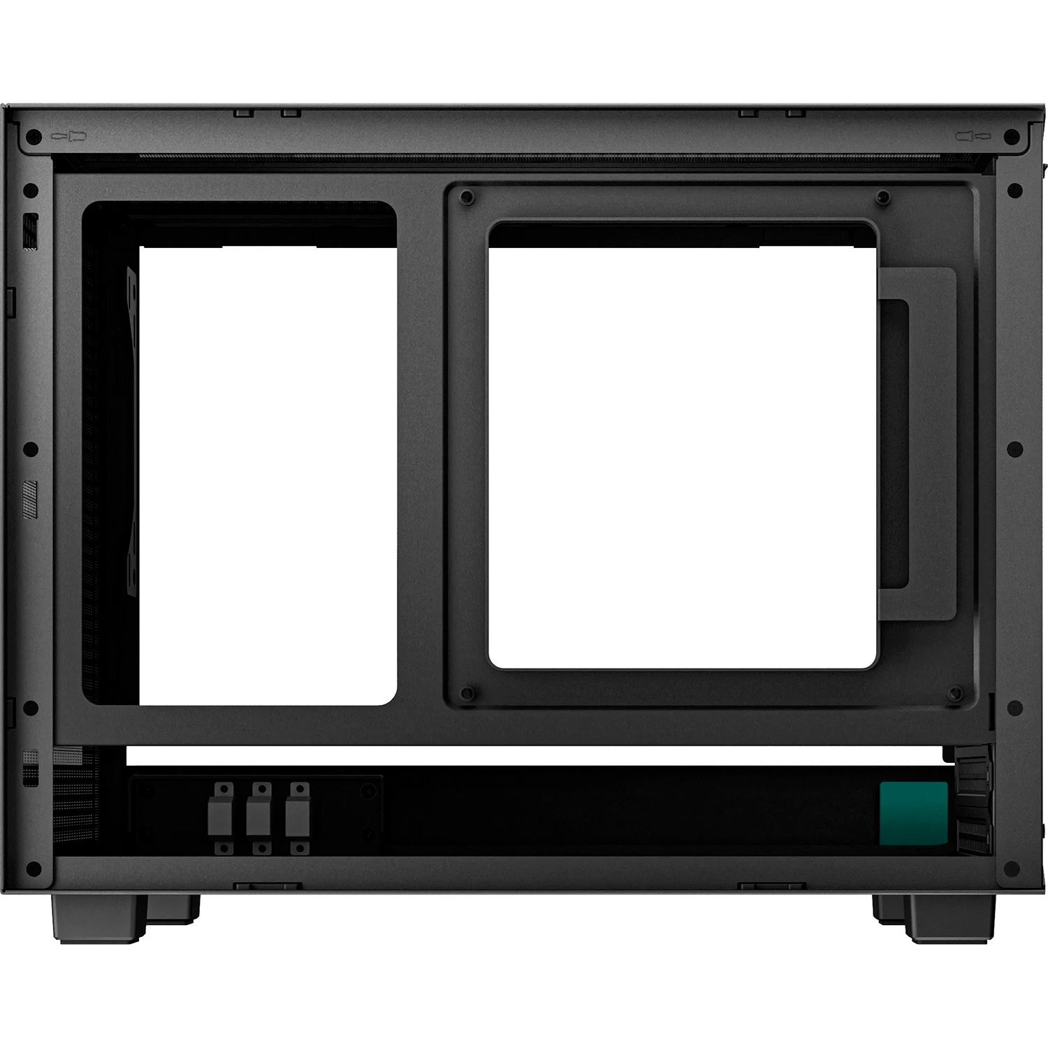Корпус DEEPCOOL CH160 Mesh Black (R-CH160-BKNMI0-G-1)