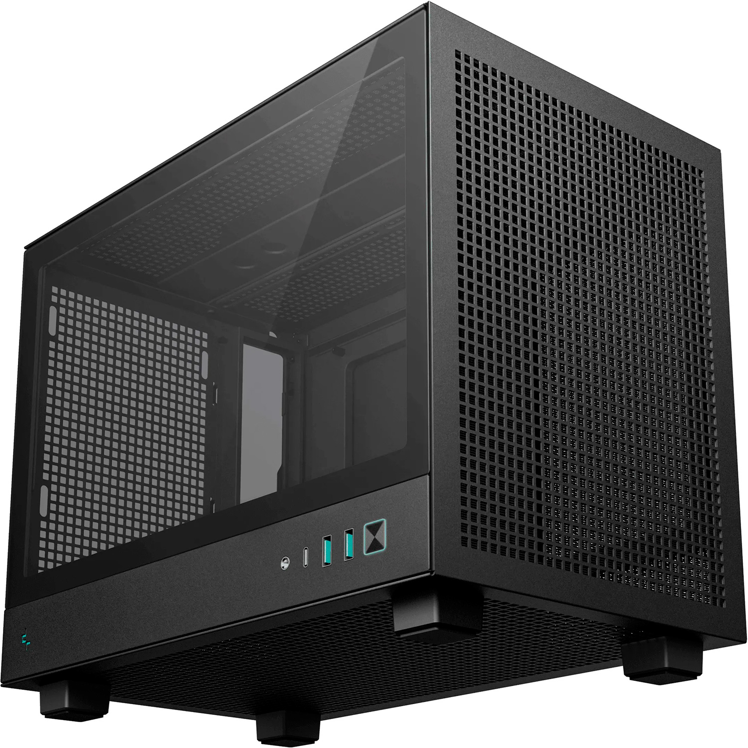 Корпус DEEPCOOL CH160 Mesh Black (R-CH160-BKNMI0-G-1)