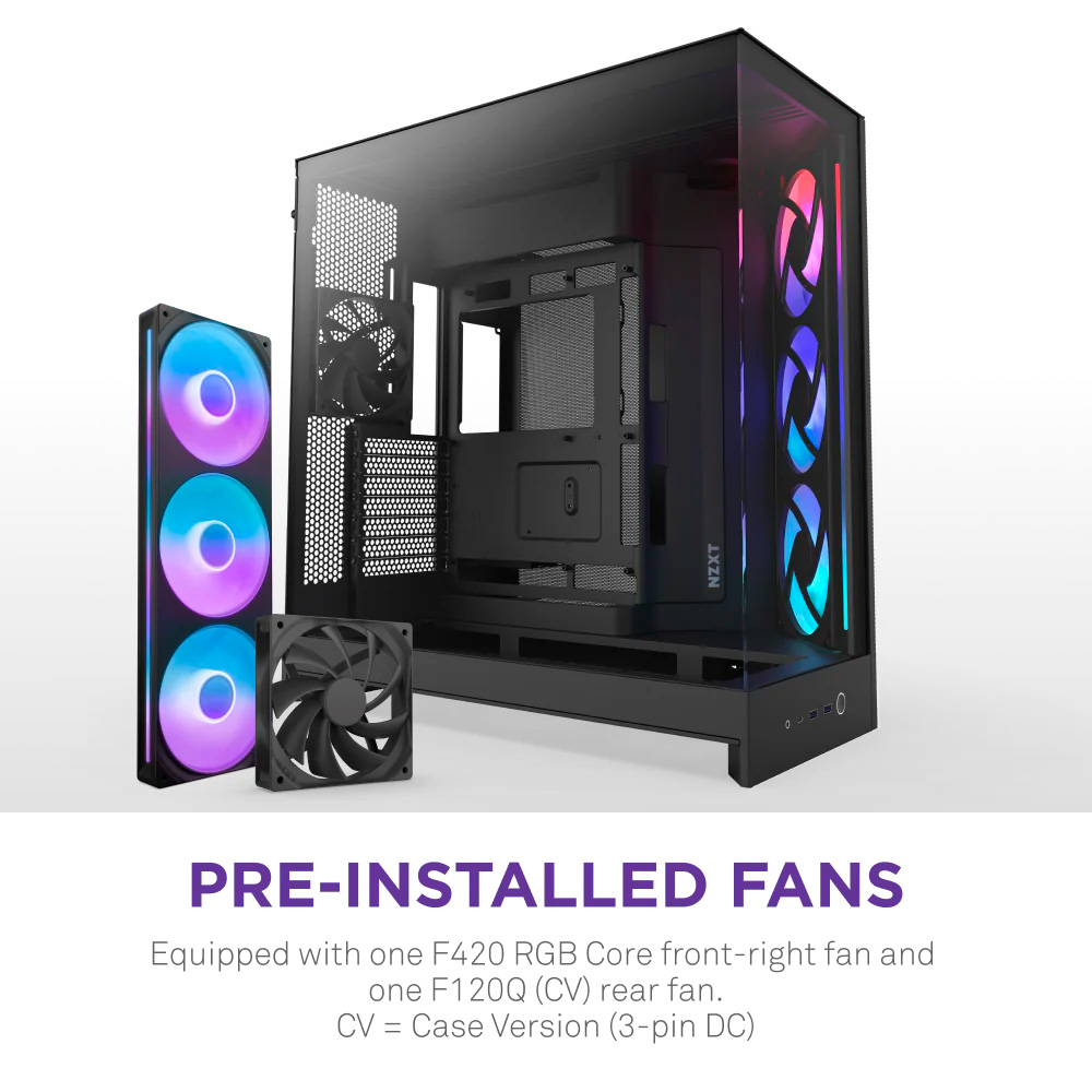 Корпус NZXT H9 Flow RGB Black (CM-H92FB-R1)