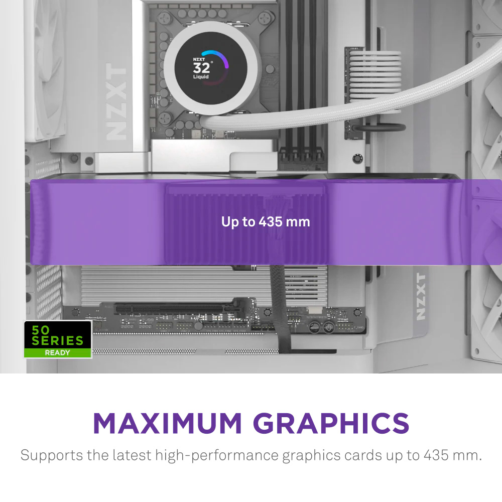 Корпус NZXT H9 Flow White (CM-H92FW-01)