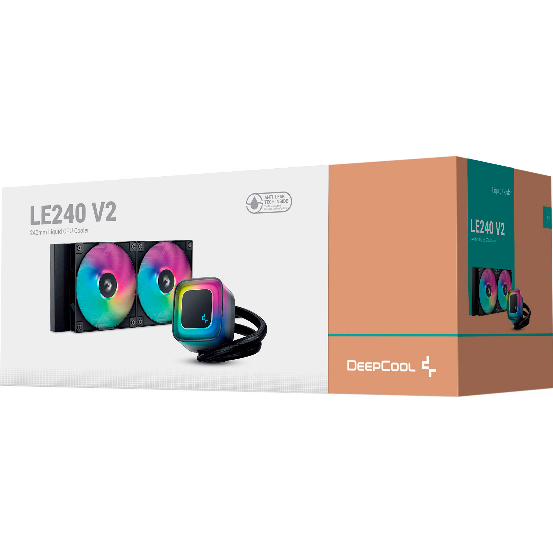 Система водяного охлаждения DEEPCOOL LE240 V2 Black (R-LE240-BKAMMC-G-2)