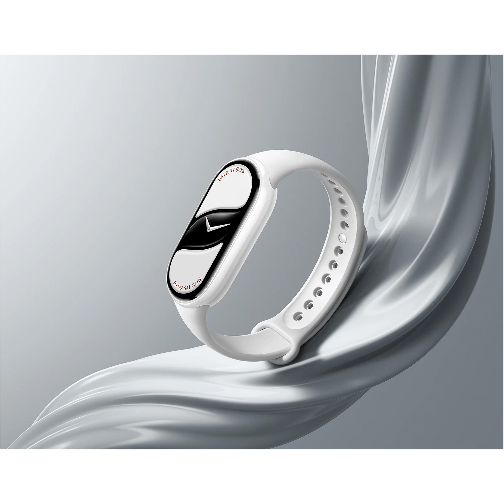 Фитнес-трекер XIAOMI Smart Band 10 Ceramic Edition Pearl White (BHR07Y5GL)