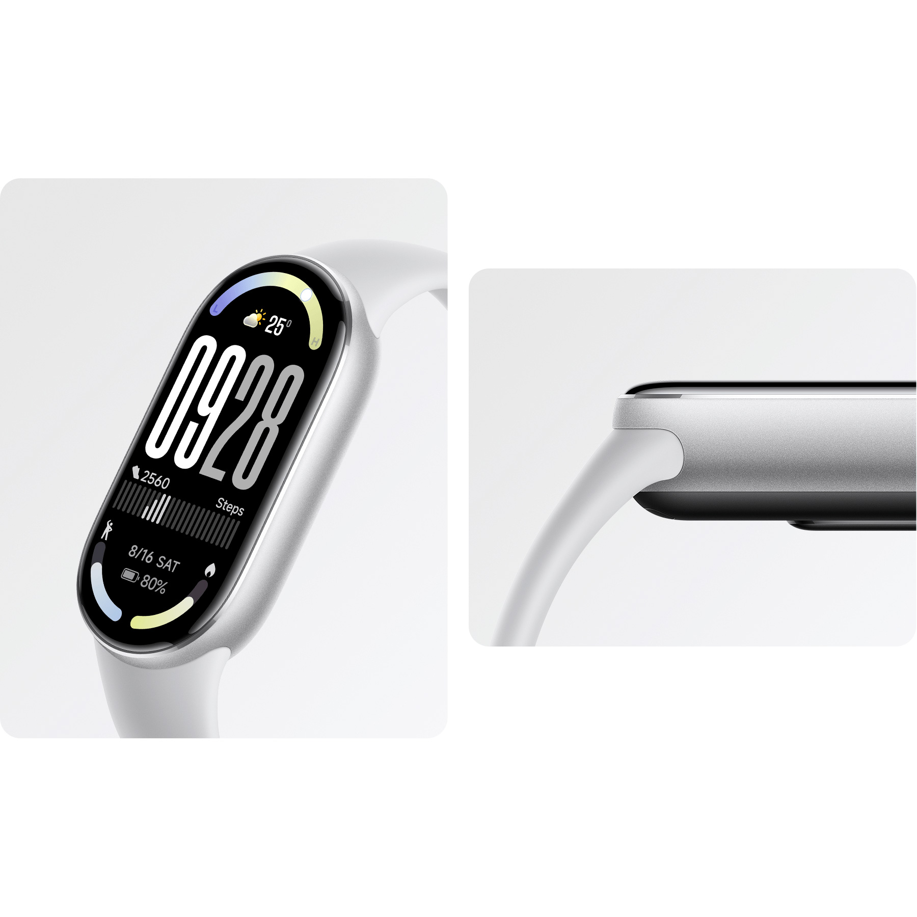 Фитнес-трекер XIAOMI Smart Band 10 Glacier Silver (BHR07PSGL)