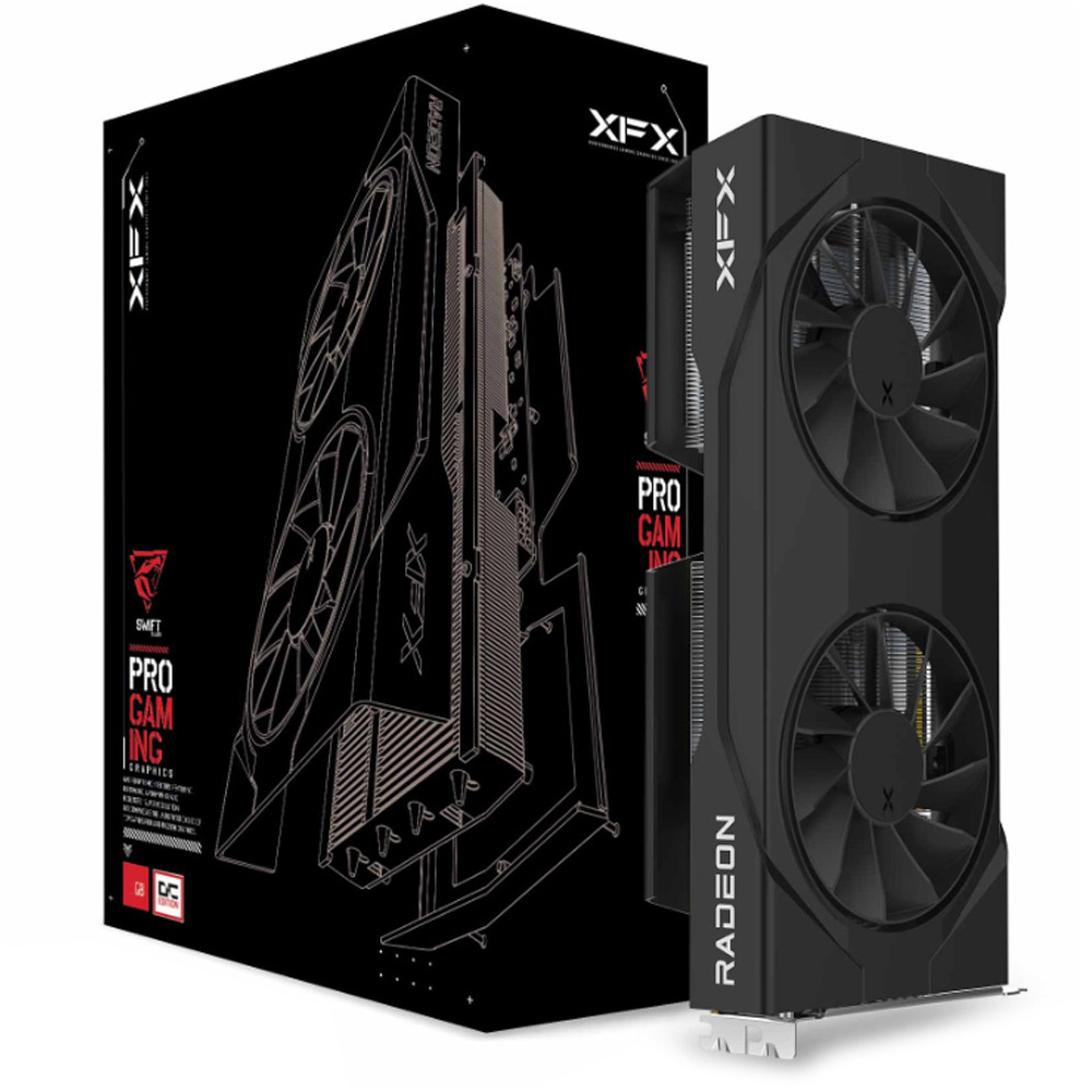 Відеокарта XFX Swift Radeon RX 9060 XT OC Gaming Edition 16GB (RX-96TSW16BQ)
