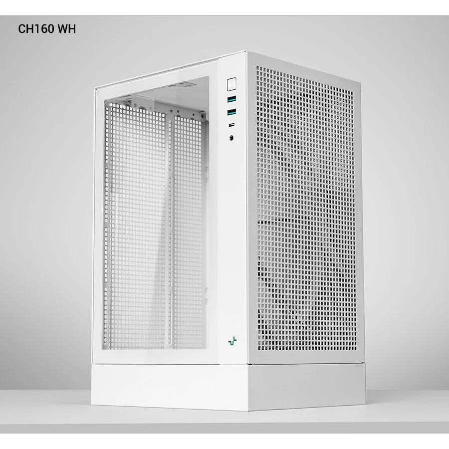 Подставка для вертикальной установки корпуса DEEPCOOL Vertical Base 100 White (R-VERTICAL-BASE-WH-G)