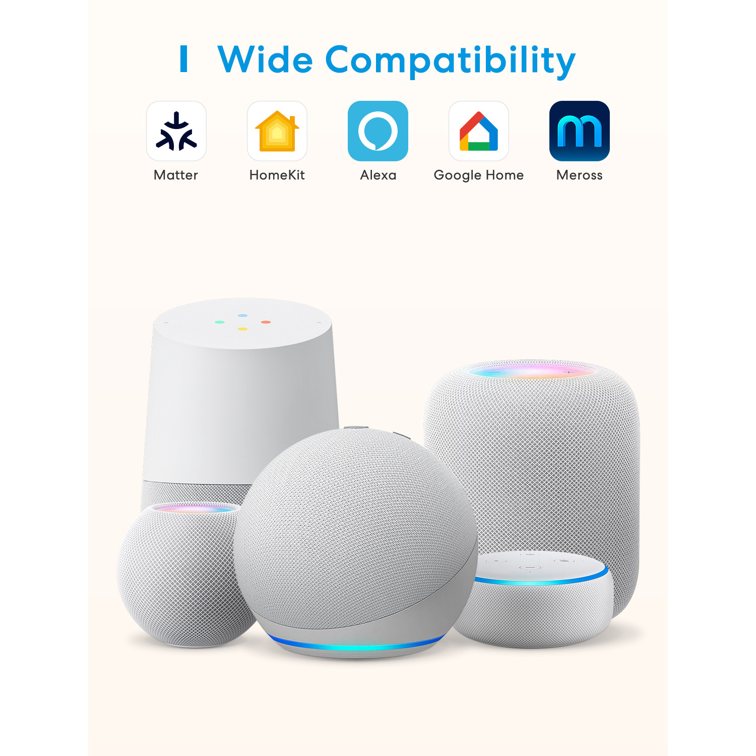 Шлюз для умного дома MEROSS MSH450MA Smart Wi-Fi Hub