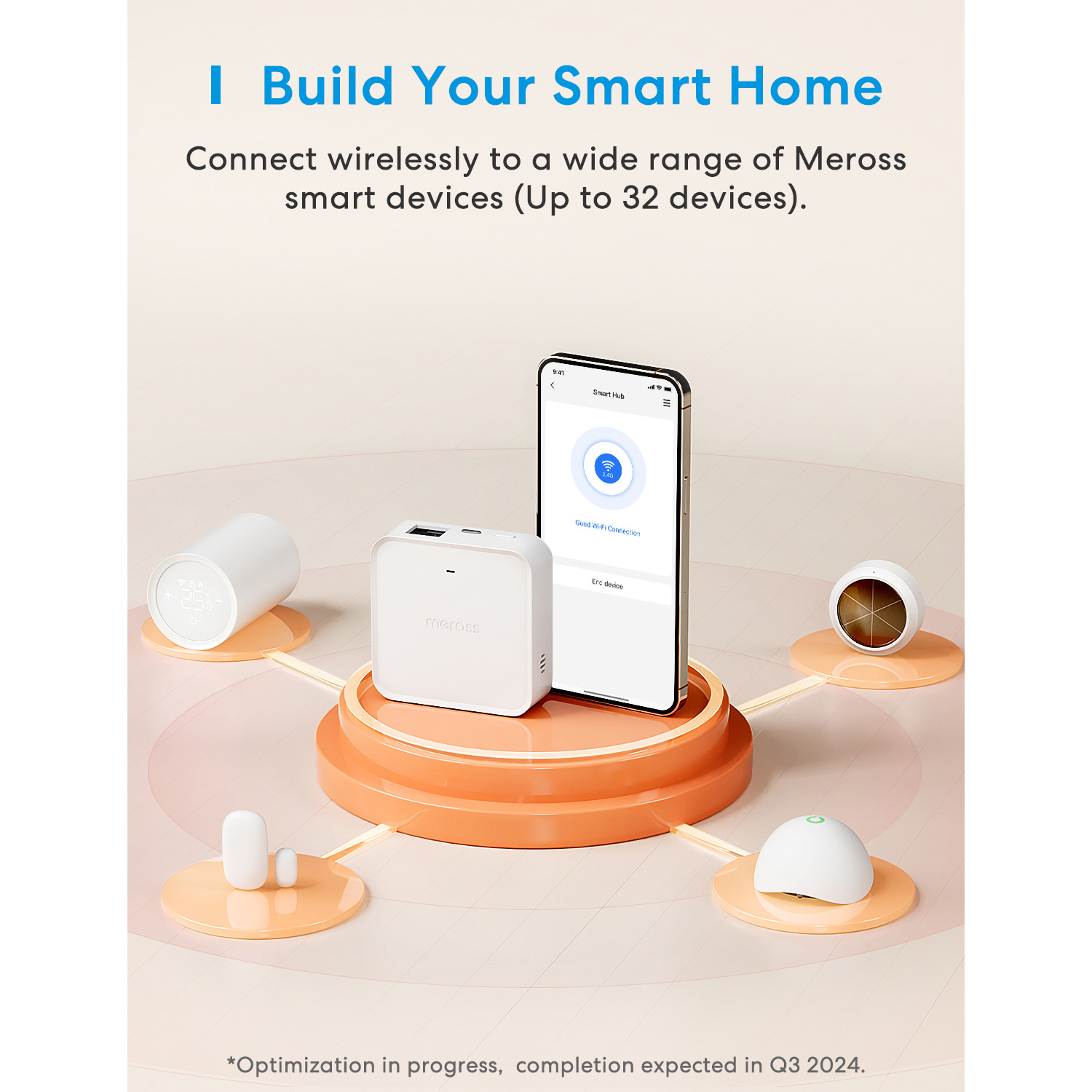 Шлюз для умного дома MEROSS MSH450MA Smart Wi-Fi Hub