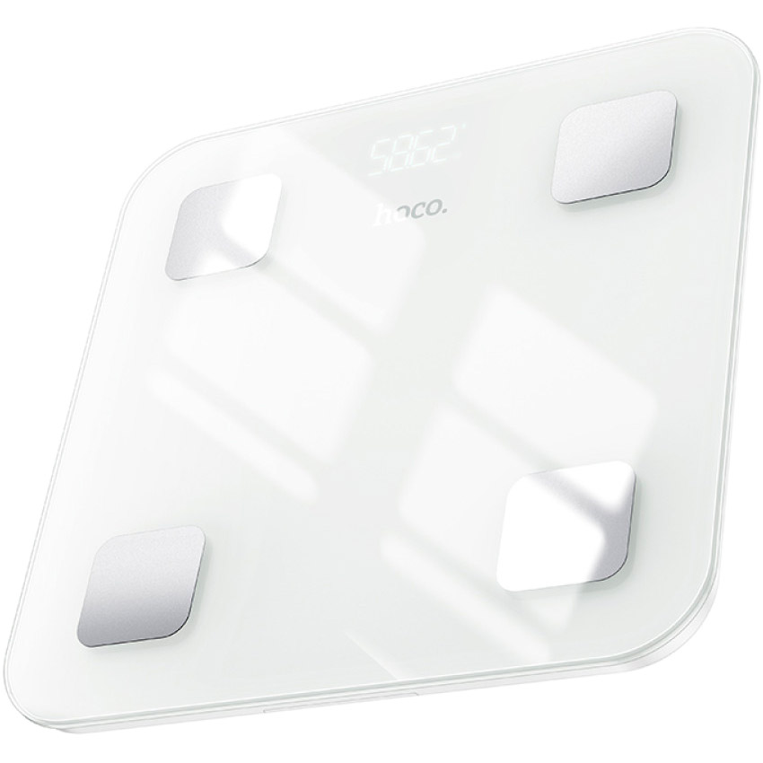 Умные весы HOCO HI21 Smart Body Fat Scale White