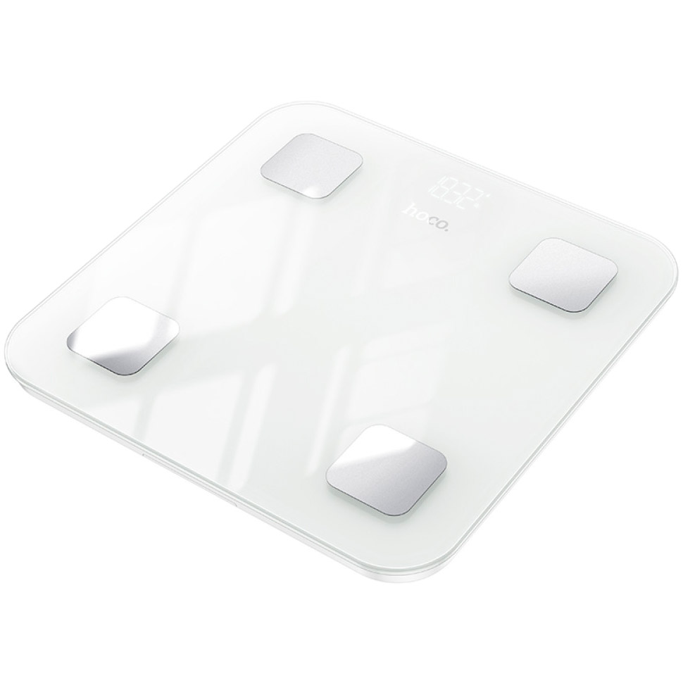 Умные весы HOCO HI21 Smart Body Fat Scale White