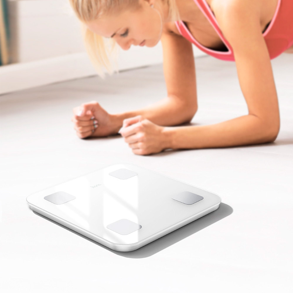 Умные весы HOCO HI21 Smart Body Fat Scale White