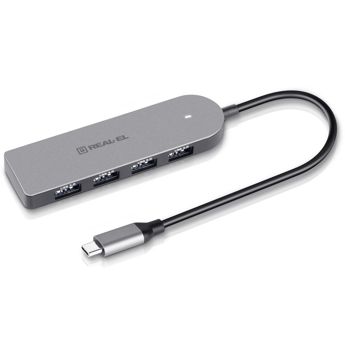 USB-хаб REAL-EL CQ-415 (EL123110001)