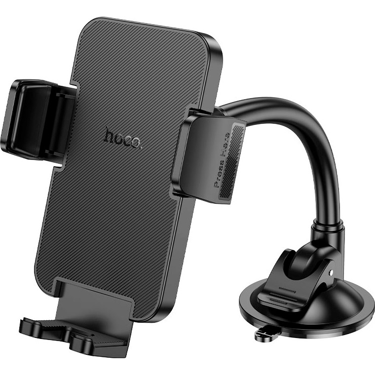 Автотримач для смартфона HOCO H38 Cheetah Car Holder Windshield Black