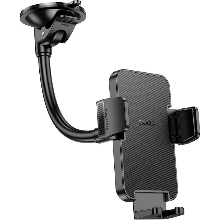 Автотримач для смартфона HOCO H38 Cheetah Car Holder Windshield Black