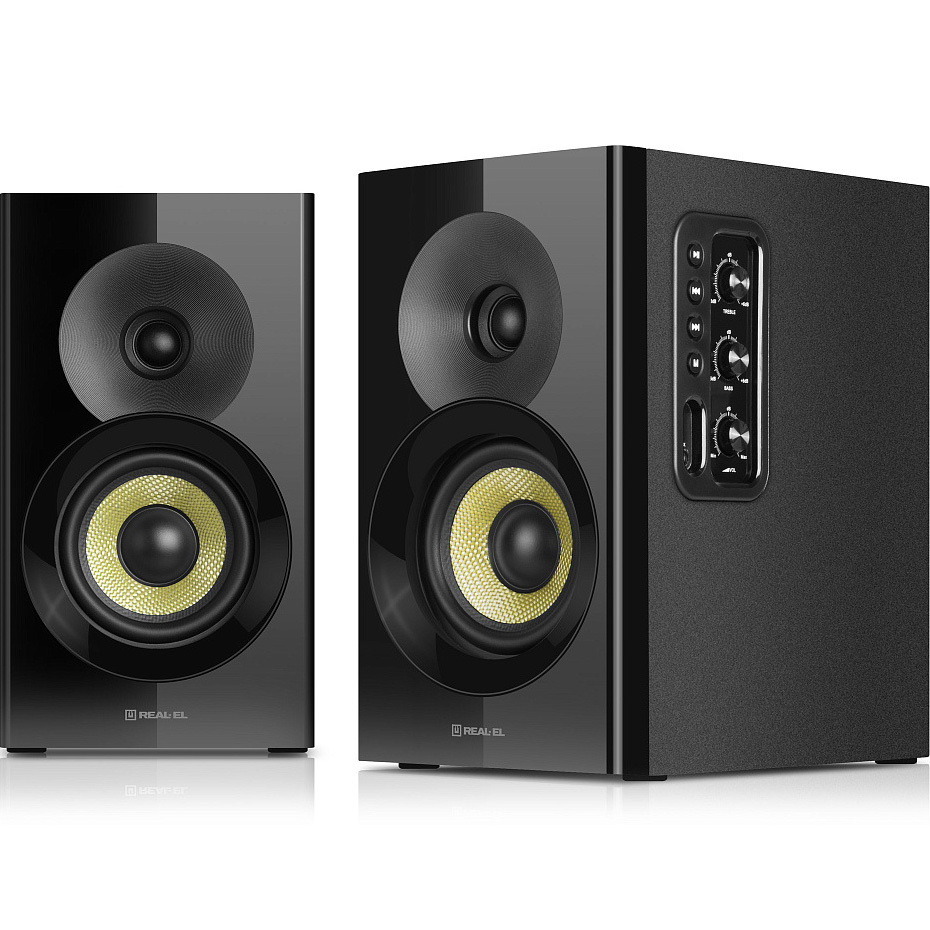 Акустична система REAL-EL S-470 Black