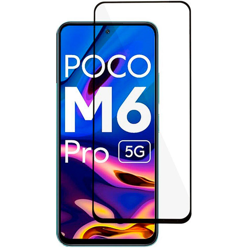 Захисне скло POWERPLANT Full Screen для Poco M6 Pro (GL603814)