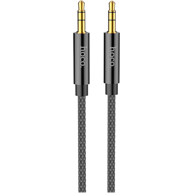 Кабель HOCO UPA19 mini-jack 3.5mm 2м Black