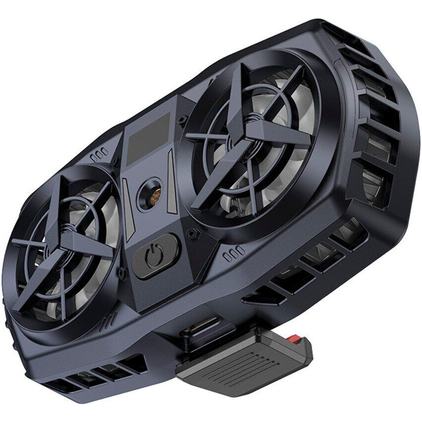 Кулер охолодження для смартфона HOCO GM36 Mustango Mobile Phone Dual Cooler Black
