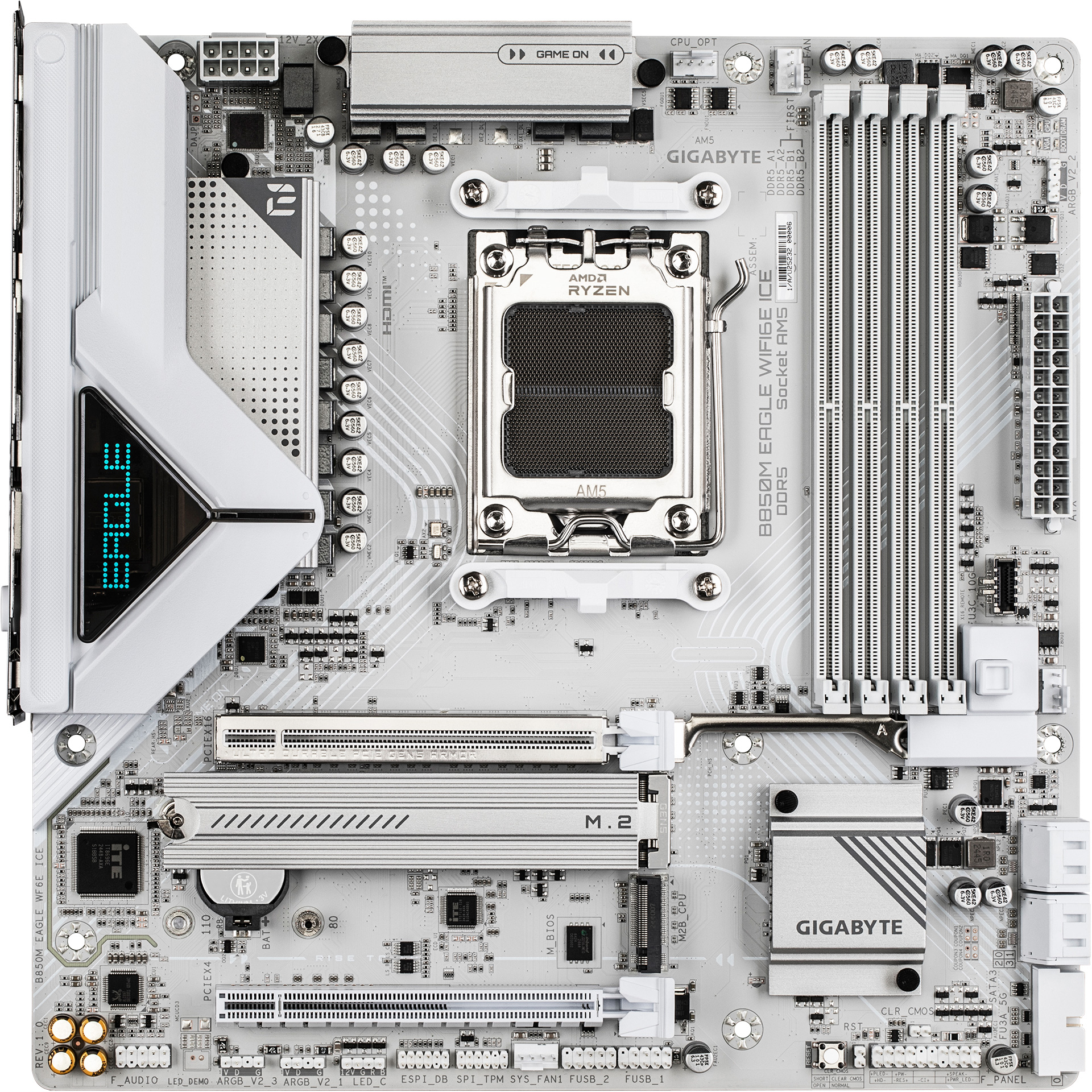 Материнская плата GIGABYTE B850M Eagle WiFi6E Ice