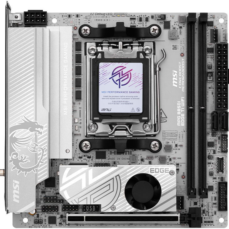 Материнская плата MSI MPG B850I Edge Ti WiFi