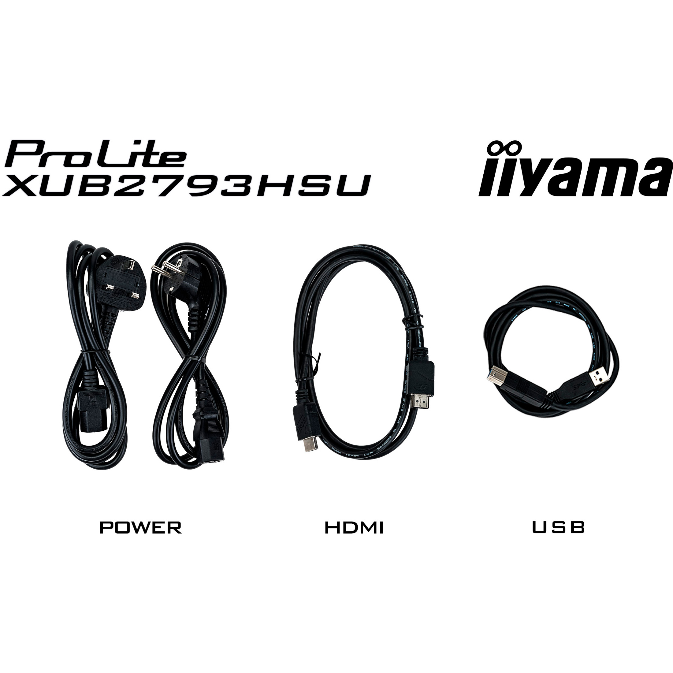 Монитор 27" IIYAMA ProLite XUB2793HSU-B7