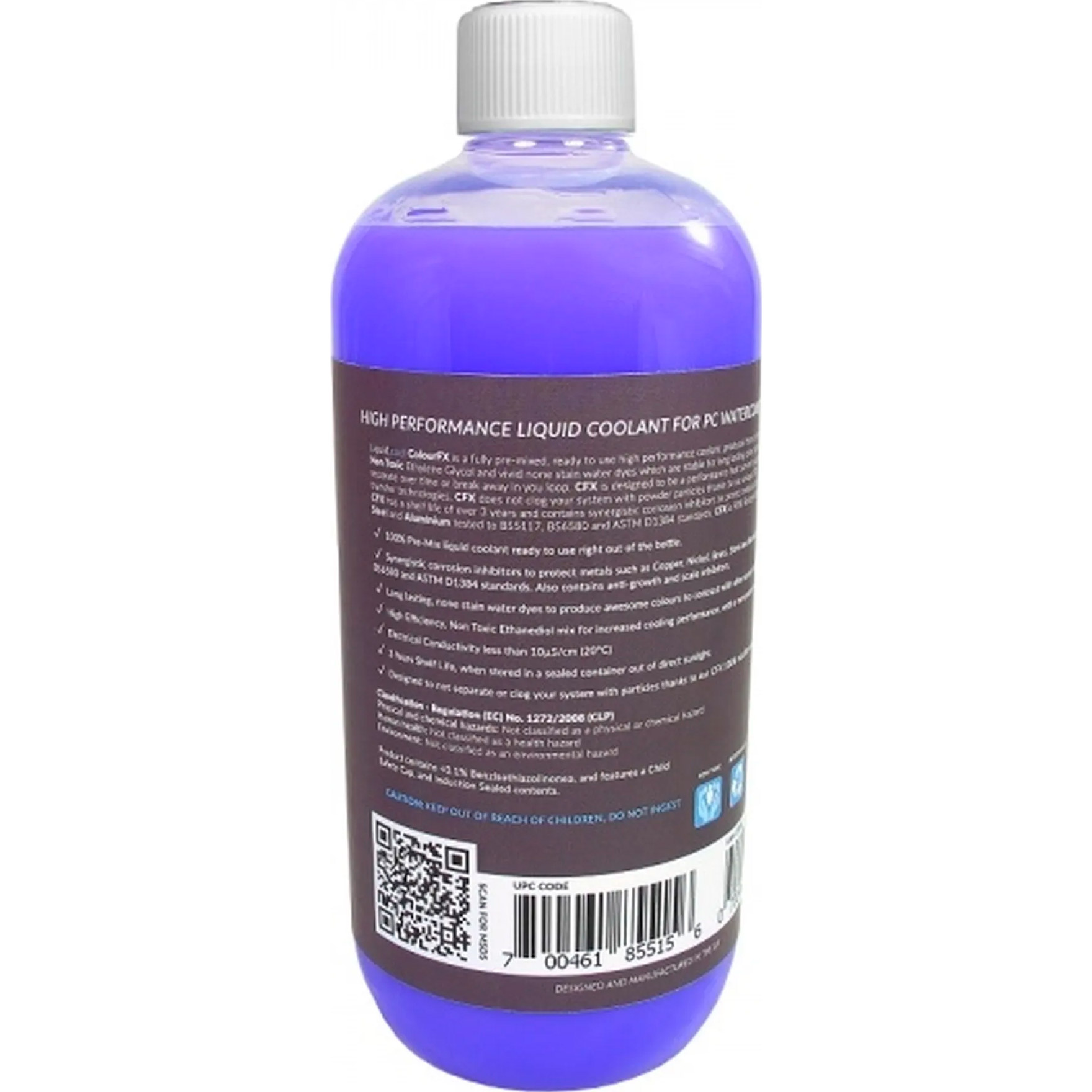 Охлаждающая жидкость LIQUID.cool ColourFX Pre Mix Opaque Performance Coolant Purple Violet 1л