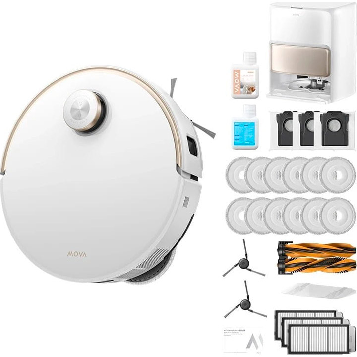 Робот-пилосос MOVA V50 Ultra Complete White (RLV72LE-1)