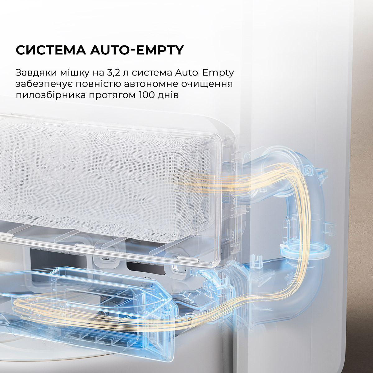 Робот-пилосос MOVA V50 Ultra Complete White (RLV72LE-1)