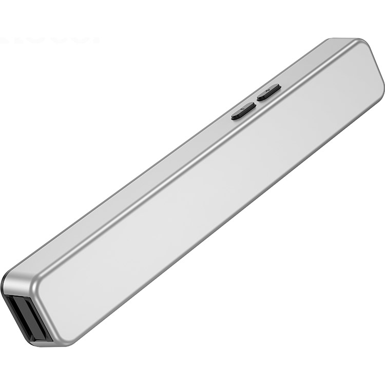 Лазерна указка HOCO GM202 Smart PPT Page Turning Pen Red Beam Black/Silver