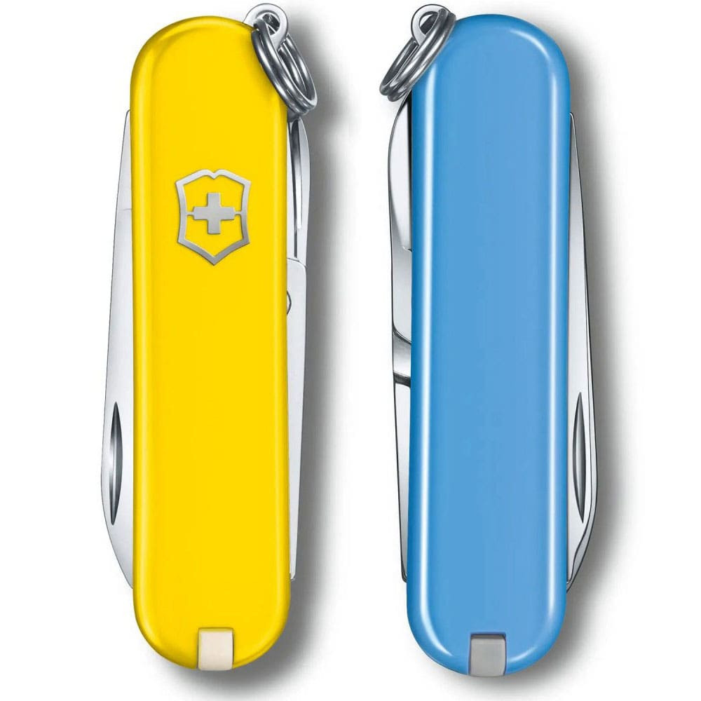 Швейцарский нож VICTORINOX Classic SD Ukraine Yellow/Blue (0.6223.8G.28)