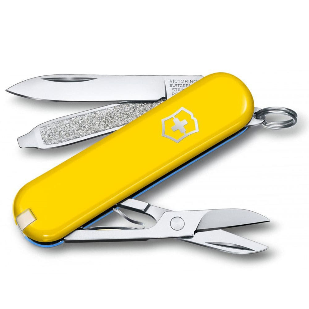 Швейцарский нож VICTORINOX Classic SD Ukraine Yellow/Blue (0.6223.8G.28)