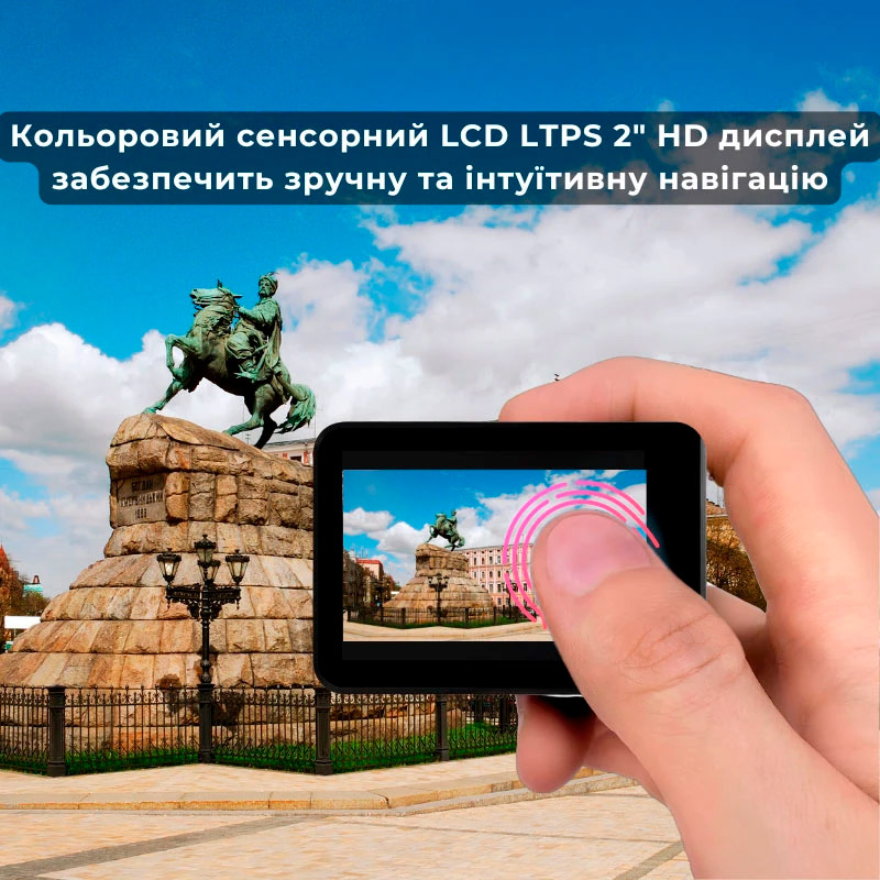 Екшн-камера AIRON ProCam 7 Black (4822356754468)