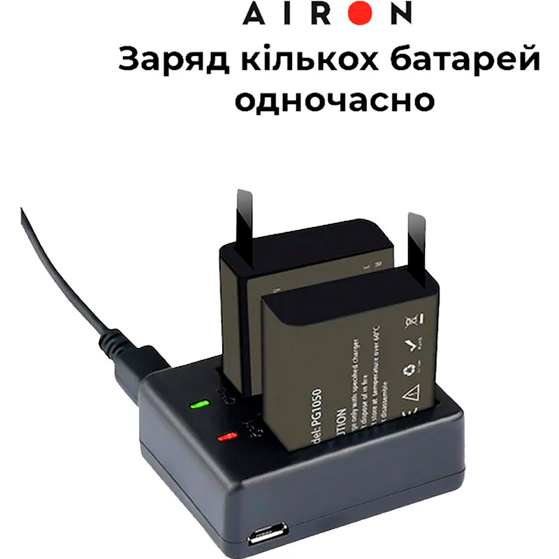 Екшн-камера AIRON ProCam 7 Black із комплектом аксесуарів (4822356754801)