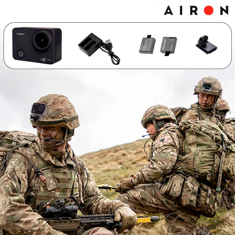 Екшн-камера AIRON ProCam 7 Black із комплектом аксесуарів (4822356754801)