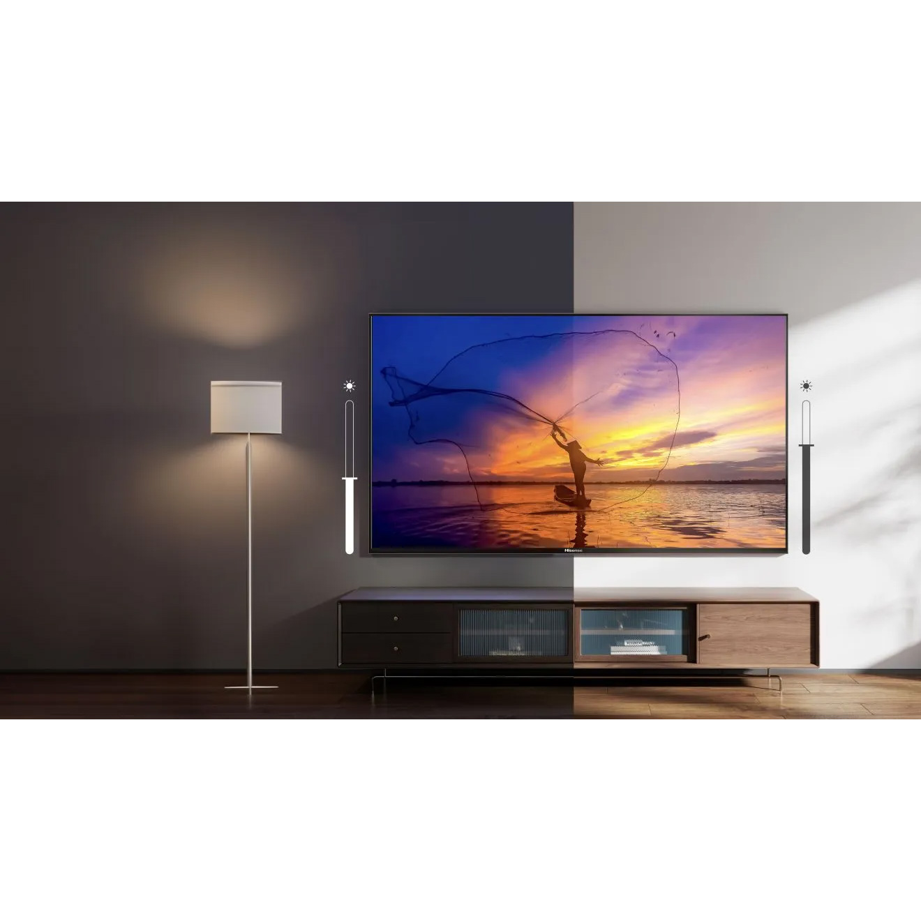 Телевізор HISENSE 65" QLED 4K 65E7Q Pro (20015451)
