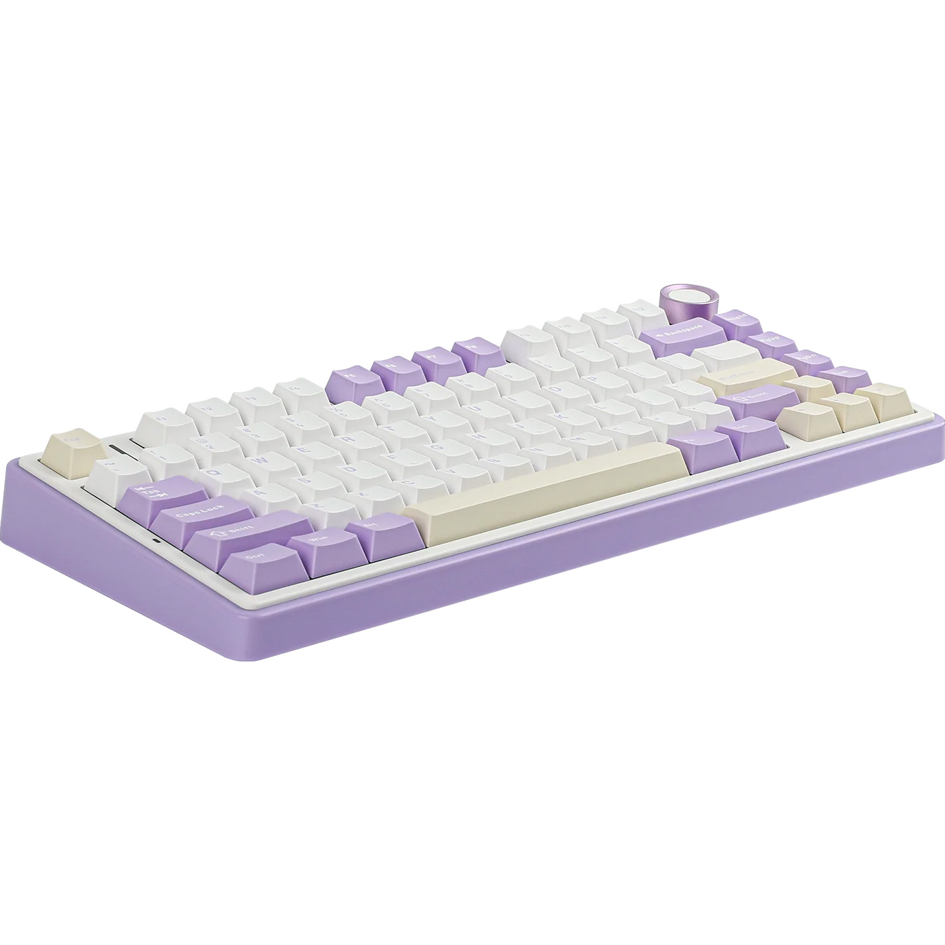 Клавіатура бездротова AULA F75 Gasket Leobog Reaper Switch Purple (6978080501479)