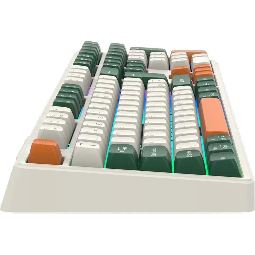 Клавіатура бездротова CANYON Shadder GKW-11 White (CND-SKBW11)