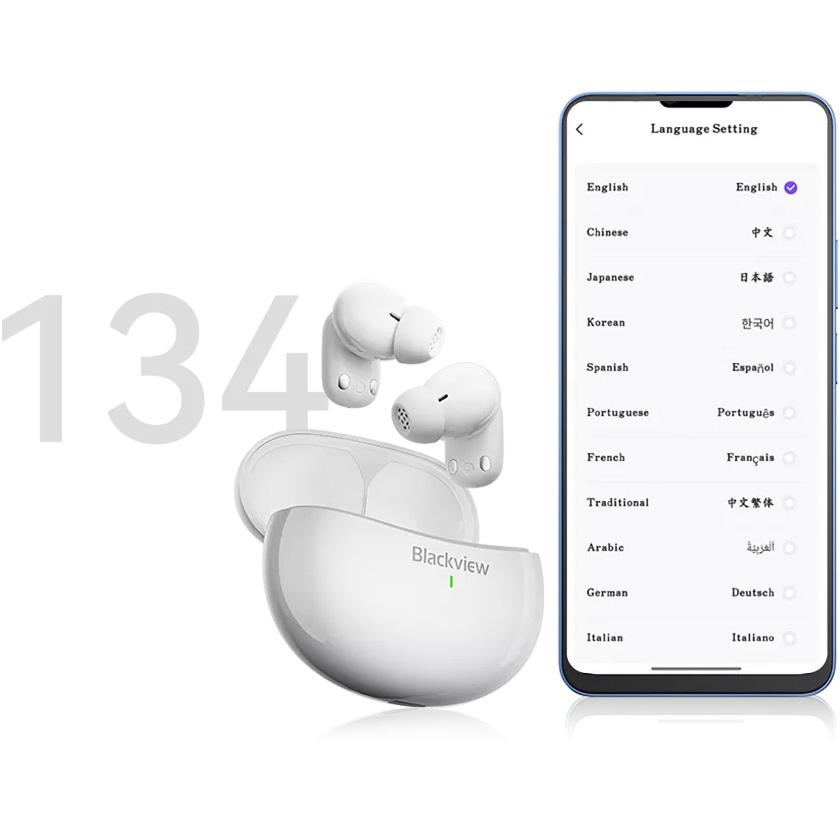 Навушники BLACKVIEW AirBuds 30 Ceramic White