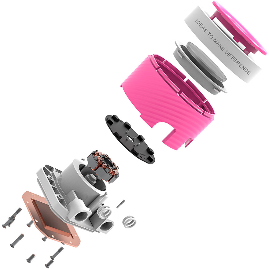 Система водяного охлаждения ID-COOLING FX360 INF Pink