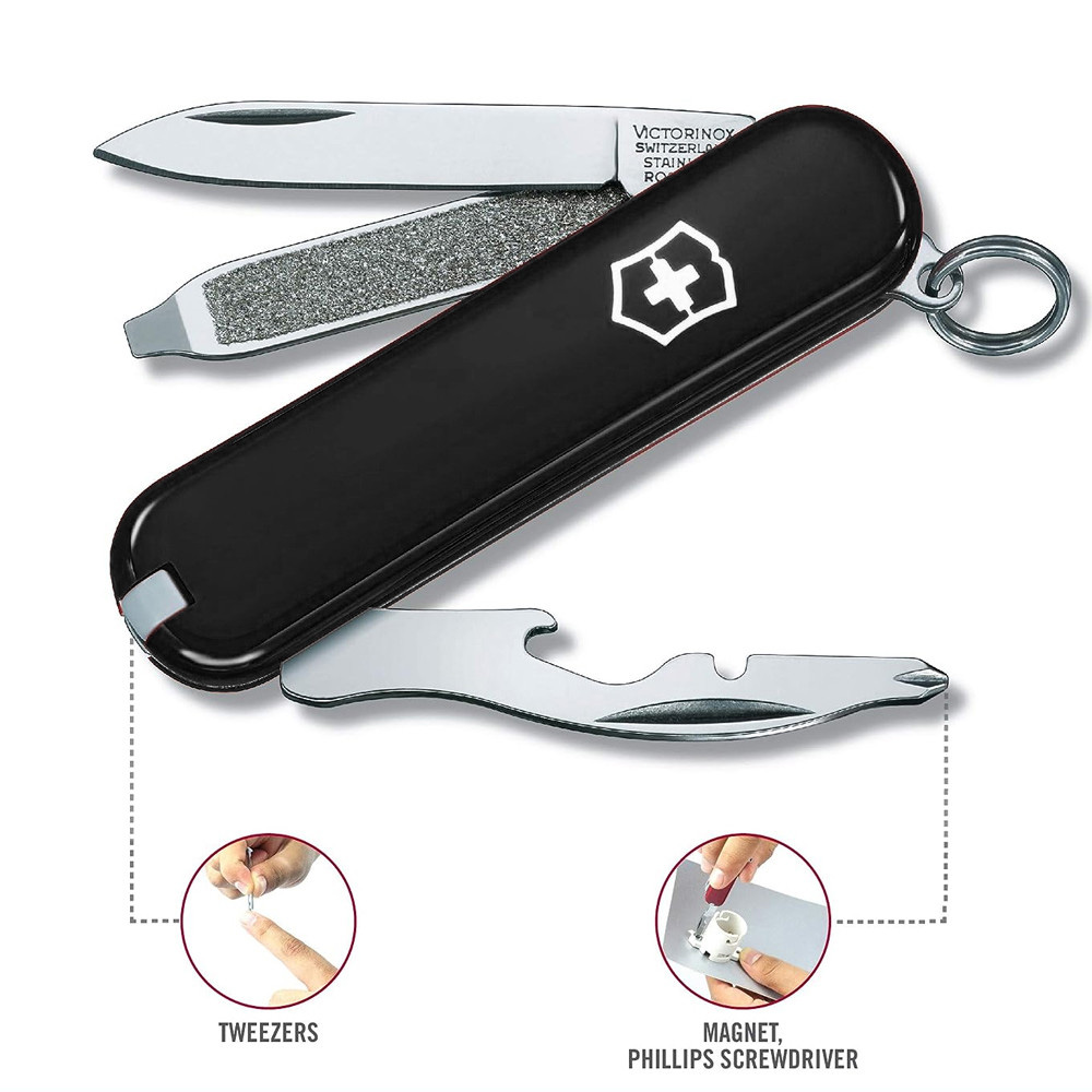 Швейцарський ніж VICTORINOX Rally Black (0.6163.3)