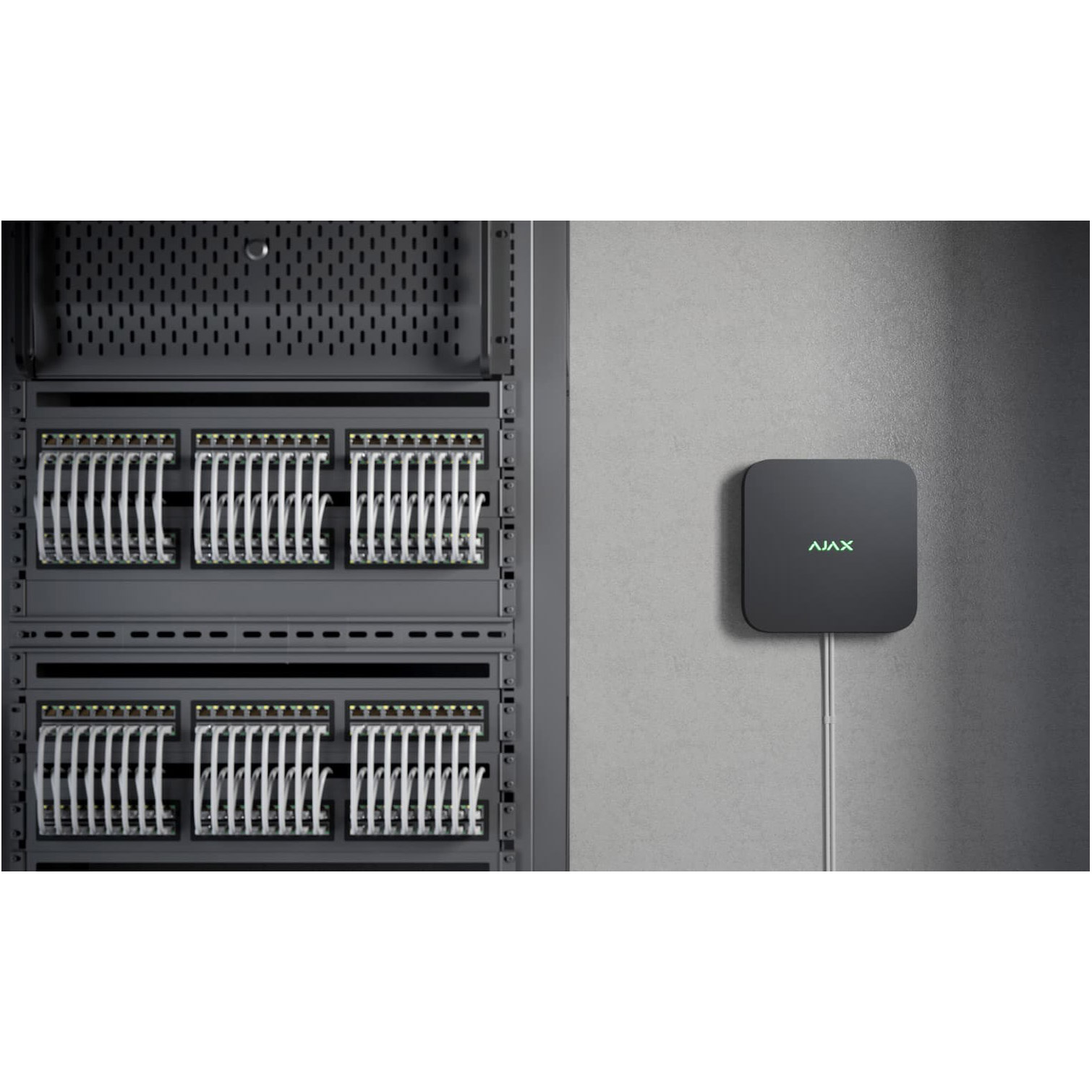 Видеорегистратор сетевой 16-канальный AJAX NVR DC 16-channel White