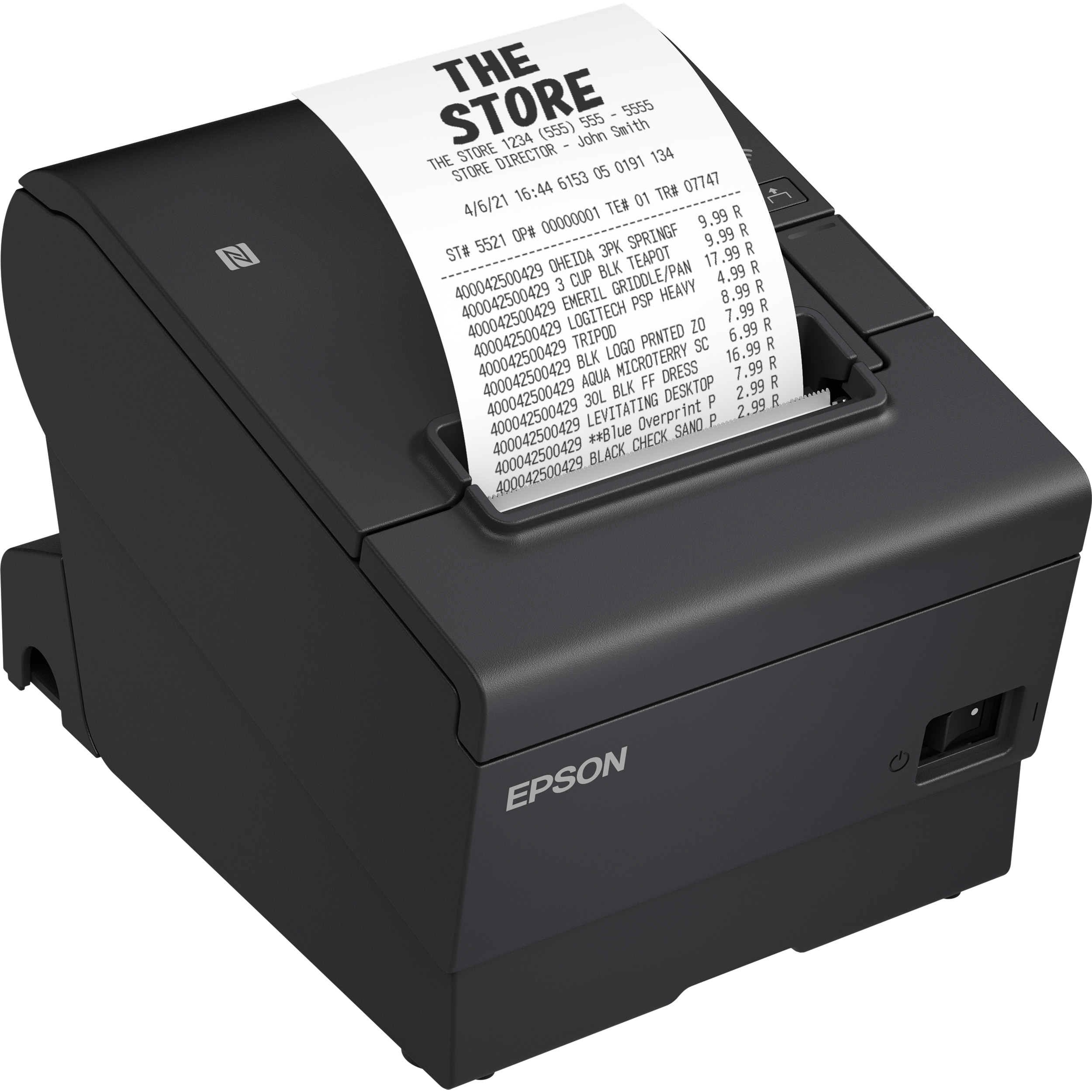 Принтер чеков EPSON TM-T88VII USB/COM/LAN (C31CJ57112)