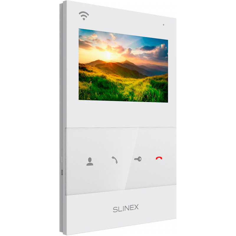 Комплект відеодомофона SLINEX SQ-04N Cloud White + ML-17HD Black