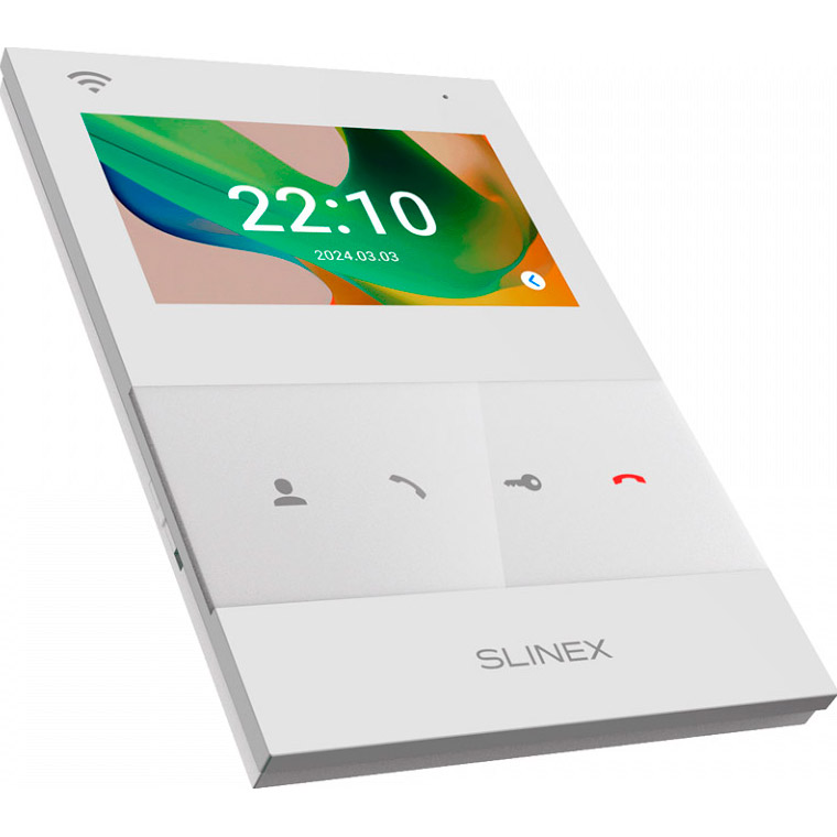 Комплект відеодомофона SLINEX SQ-04N Cloud White + ML-17HD Black