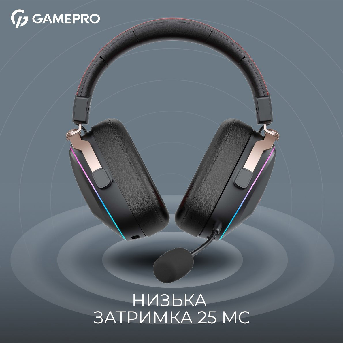 Навушники геймерскі GAMEPRO Asgard Valkyria (HSW249B)