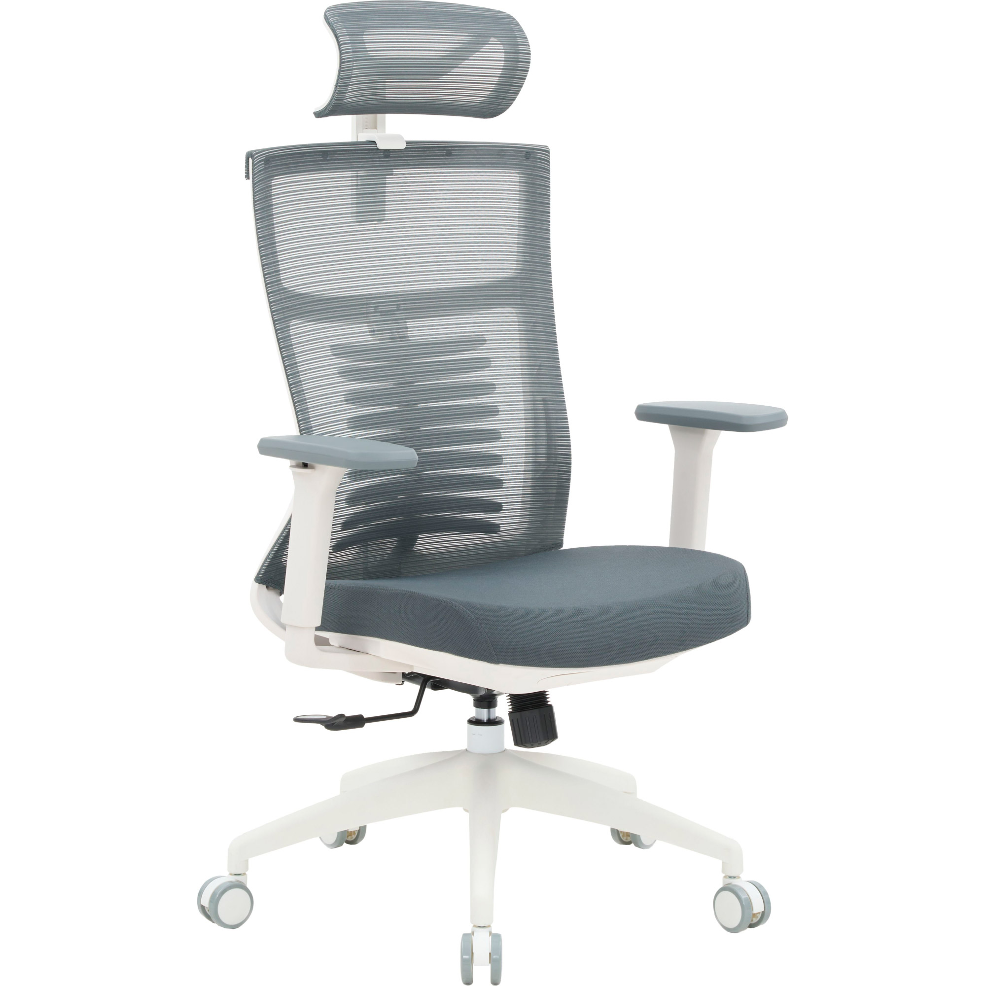 Крісло офісне OFFICEPRO Balance OC550-W-DG-DG White/Dark Gray