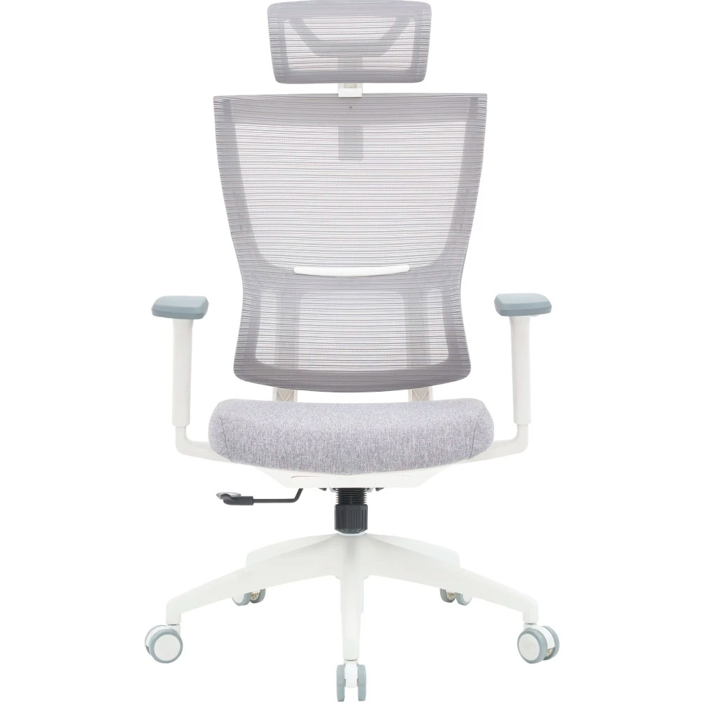Крісло офісне OFFICEPRO Elegant OC600-W-LG-LG White/Light Gray