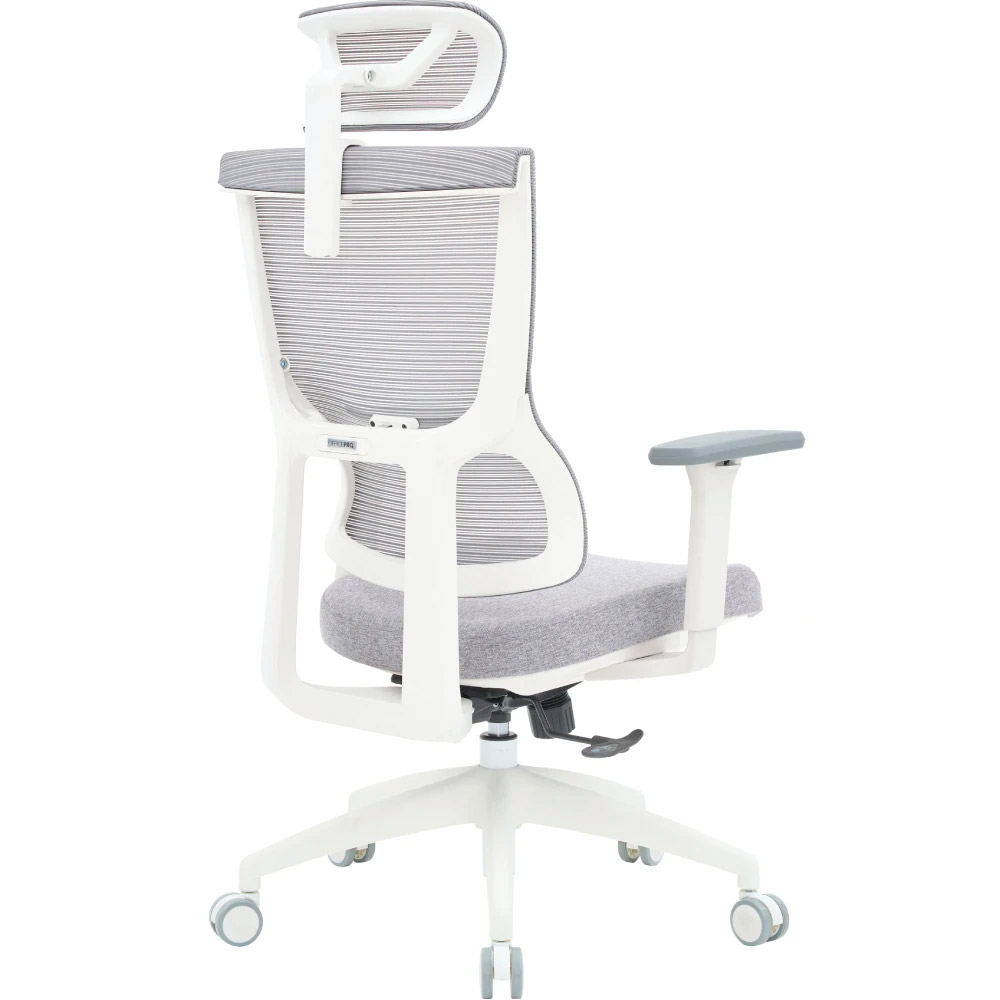 Крісло офісне OFFICEPRO Elegant OC600-W-LG-LG White/Light Gray