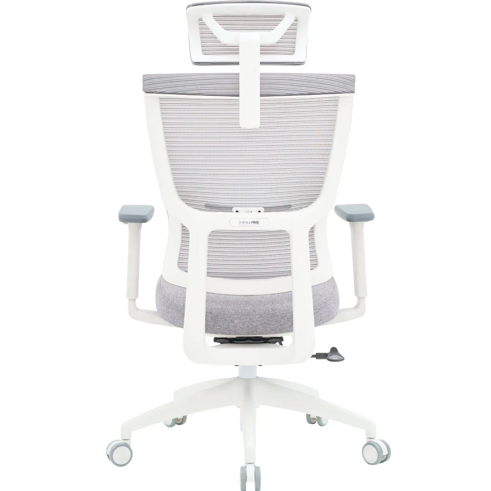 Крісло офісне OFFICEPRO Elegant OC600-W-LG-LG White/Light Gray