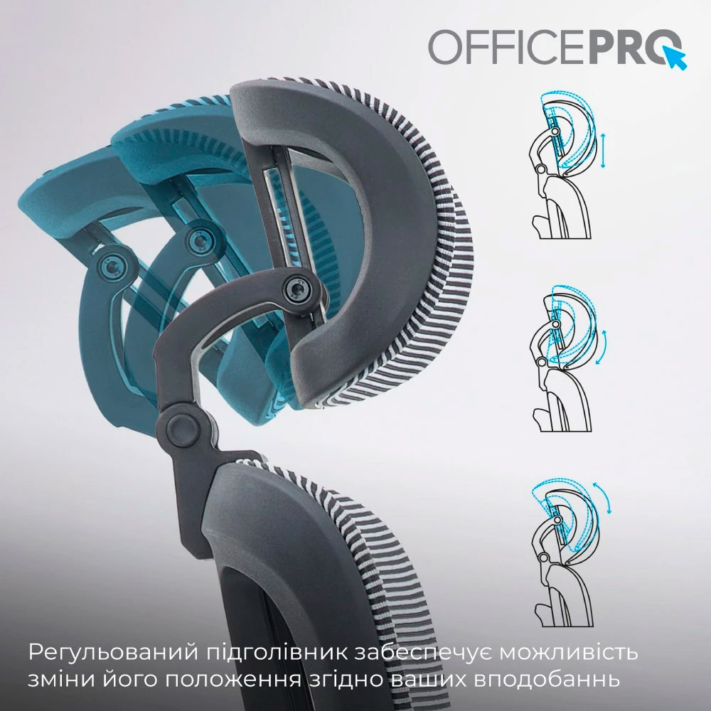 Кресло офисное OFFICEPRO Skyline OC680-B-G-G Black/Gray