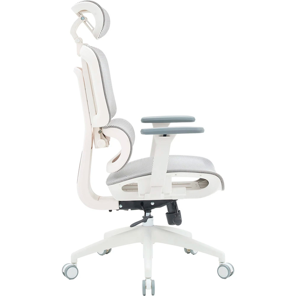Крісло офісне OFFICEPRO Skyline OC680-W-LG-LG White/Light Gray